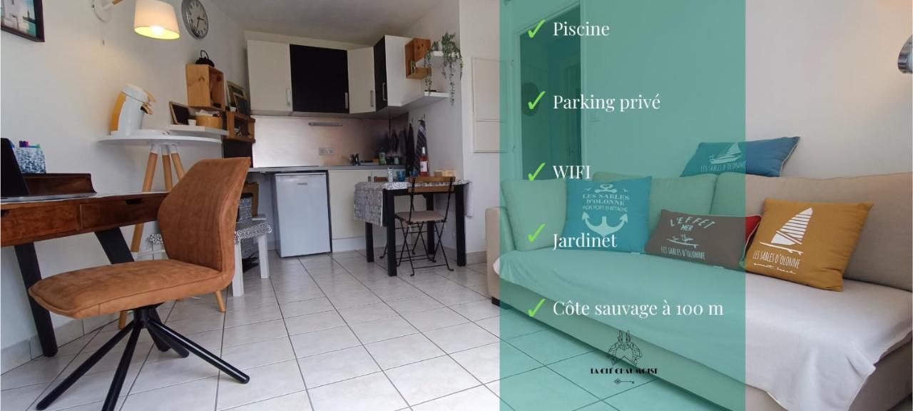Semaphore Plat - Maisonnette -Residence - Piscine Les Sables-dʼOlonne Exterior foto